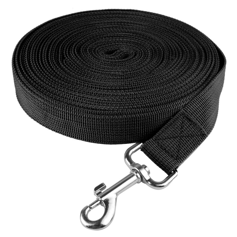 Нейлоновый поводок для собак, большой поводок для щенков, поводок для отсылки, отслеживание, послушание, длинный поводок для немецкой овчарки, 5 м, 10 м, 20 м