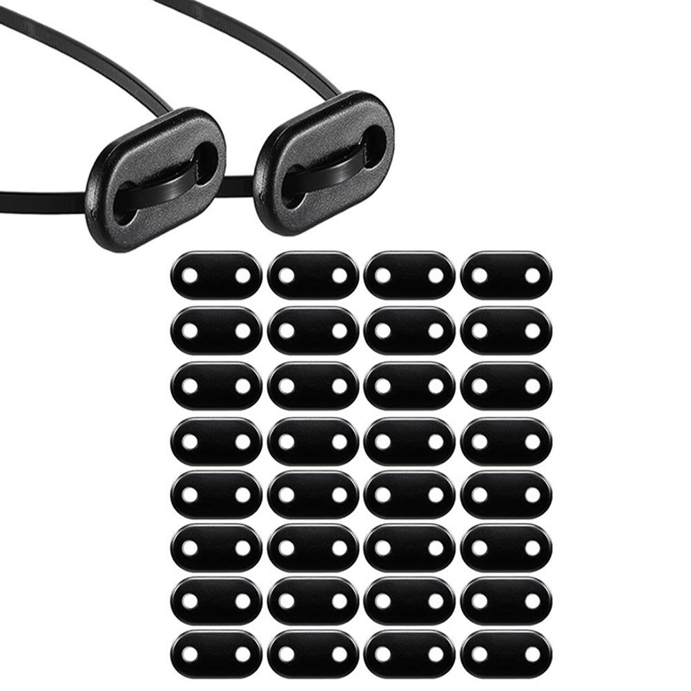 Secure Your Privacy Screens with Weatherproof Mounting Clips Set Available in 50 or 100 Pieces for Fences and Gardens