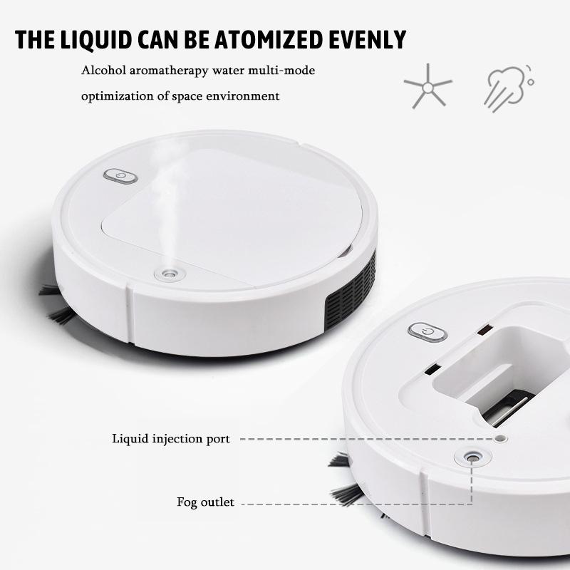 Автоматическая USB аккумуляторная умная робот-пылесос для швабры для уборки подметальной машины