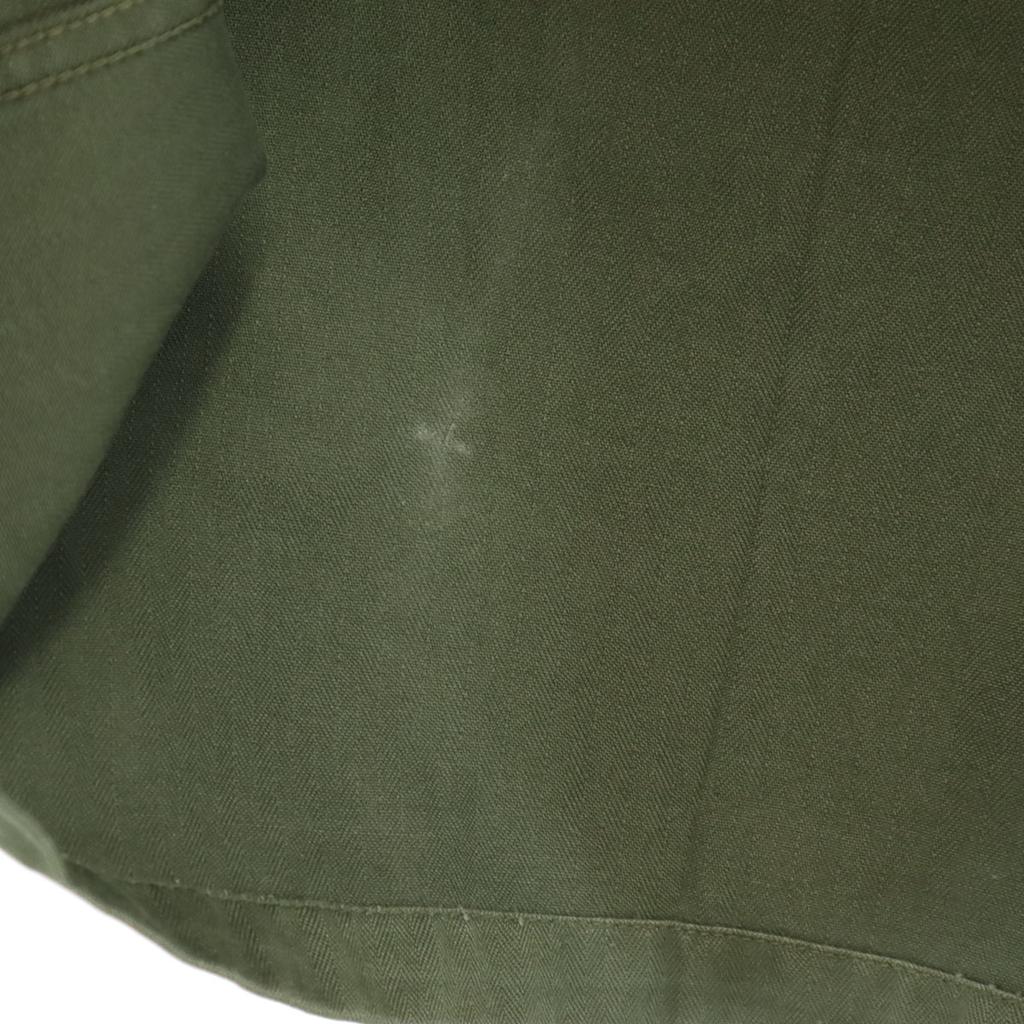 Vintage Военная куртка в елочку цвета хаки Мужская Б/У