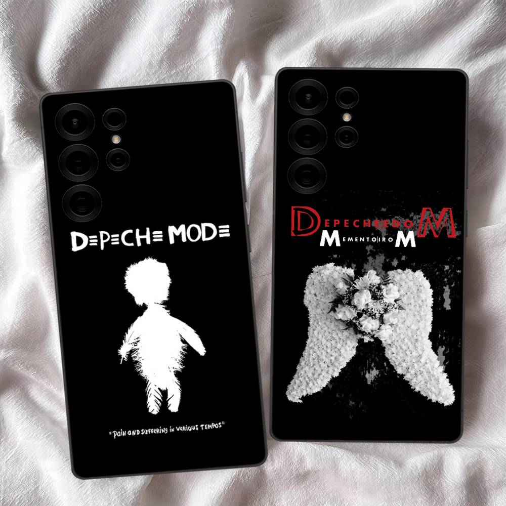 Чехол для телефона Rock Band D-Depeche Mode для Samsung S 24 Fe 25 Ultra Plus 20 Lite 21 30 22 23 24 22 Ultra 5G Fundas