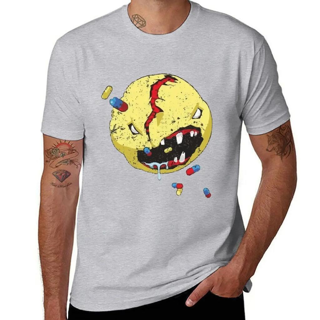 Favourite Shirt T-Shirt Hippie Clothes Cute Tops Short Sleeve Cotton Vintage T-Shirt Crewneck Cyber Samurai Punk Tee Shirt