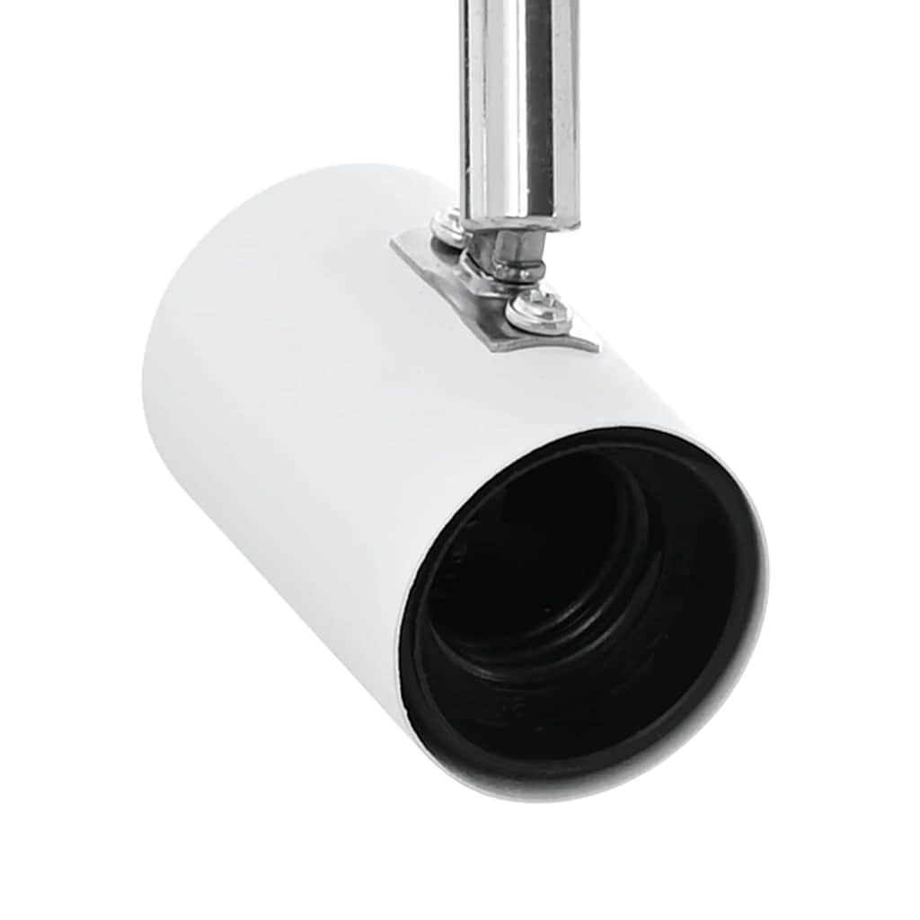 White Ceiling Spot Light with Adjustable Spotlights 6.5 x 6 x 11.5 cm Metal