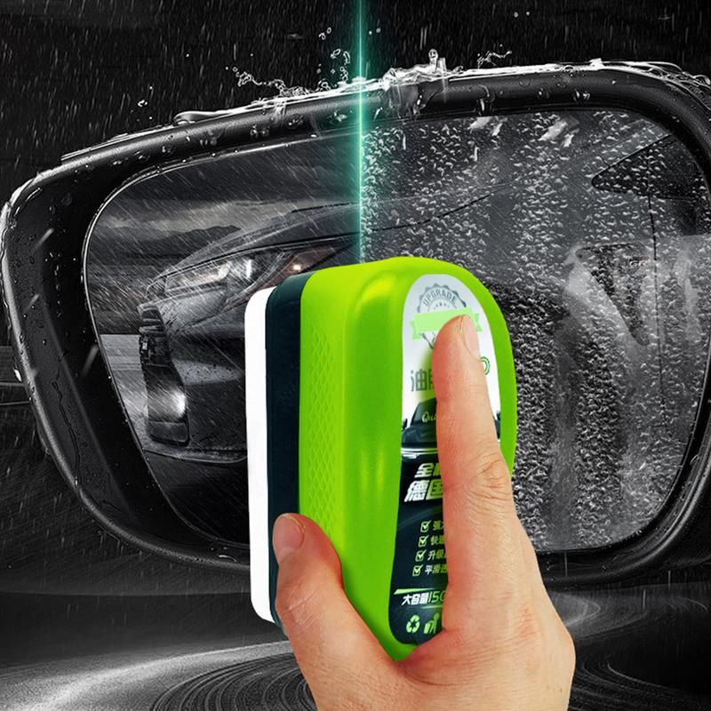 For  glass Car Glass Oil Film Cleaner Car Oil Film Cleaning Brush Car Oil Film Cleaning Brush Windshield Cleaning Tool for Cars