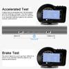 Car Head Up Display Speedometer RPM Gauge 6 Alarm Functions F15 Electronic Accessories OBD GPS Dual System HUD Accelerated Test