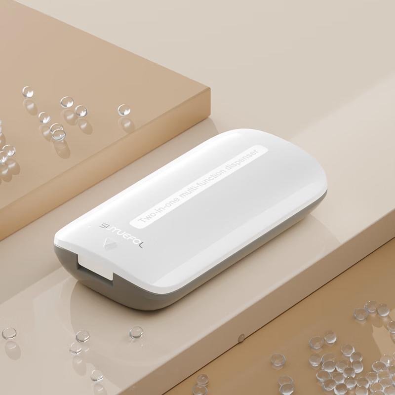 Right Away Pill Splitter, Precise Two-Way Pill Divider, Compact Portable Cutter for Medicine Boxes
