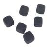 6Pcs Whiskey Stones Cubes Basalt Enhanced Flavor Whiskey Rock Set for Gin Wine Vodka Water Gift