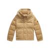 Polo Down Jacket Waterproof Warm Removable Hood Solid Color Kids Kids Jacket 323978448-003