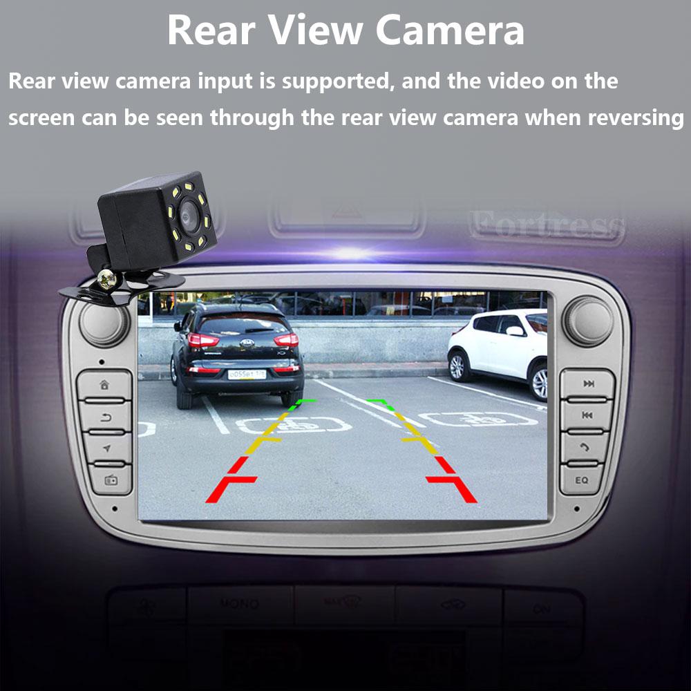 Android 14 для Ford Focus mk2 S-Max Mondeo Galaxy C-Max автомобильное радио Carplay GPS мультимедийный видеоплеер DSP AHD DVR 2din стерео