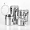 Coffee Bean Canister Airtight Storage Container Rust-Resistant Reusable Airtight Seal Coffee Bean