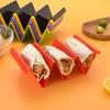 Multi-color Wavy Taco & Pancake Rack - Hollow Mexican Tortilla Holder for BBQ