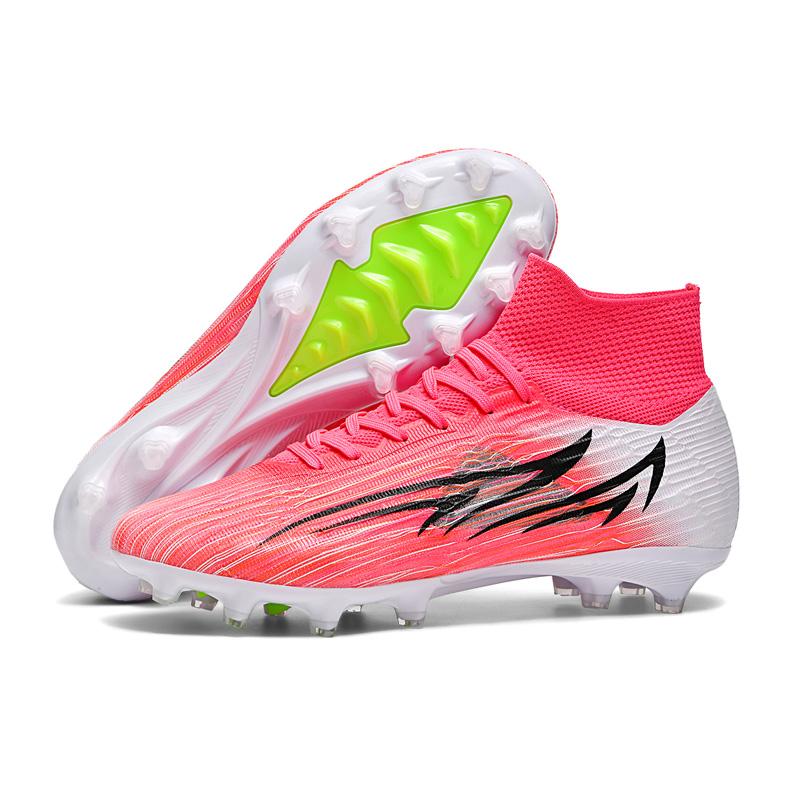 New Men Soccer Shoes Ultralight Football Boots Grass Outdoor Sport Non-Slip Professional Training Shoes Match Sneakers Unisex
