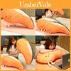 Adorable Big Salmon Plush Cushion Ultra Soft Stuffed Toy For Comfortable Naps