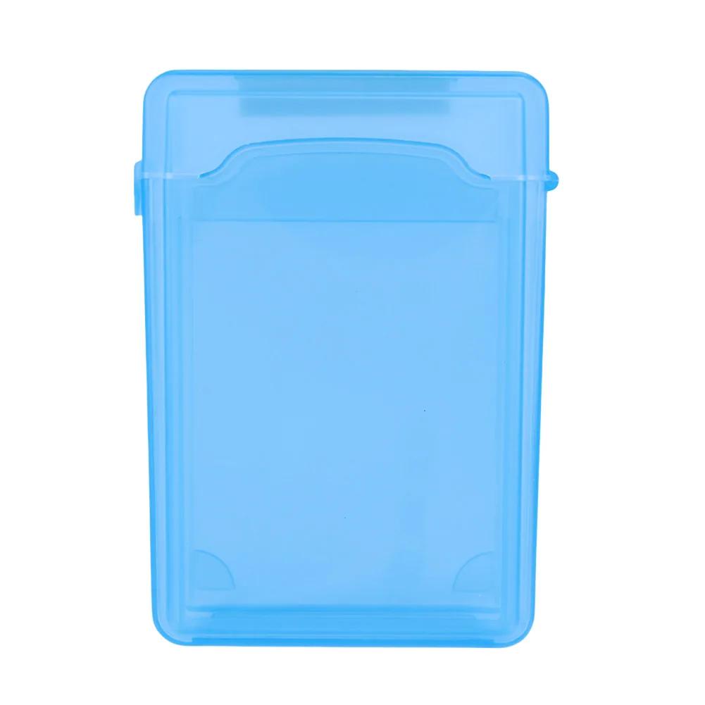 3.5 inch Dust Proof Plastic IDE SATA HDD Hard Drive Disk  Multicolor Storage Case External Hard Drive Disk Plastic Storage Box