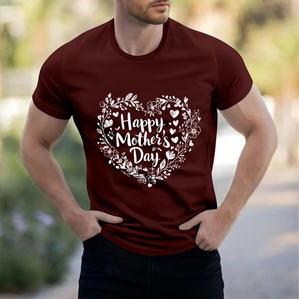 Men's Stand Collar Short Sleeve Shirt Loose Leisure Holiday Shirt Man