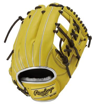 Rawlings PRO EXCEL GR5FHECN54FS Бейсбольный бросок HOH® –Палитра цветов- Перчатка, Софтбол, Для инфилдера, Желтый, 11,5 дюймов, Для правой руки
