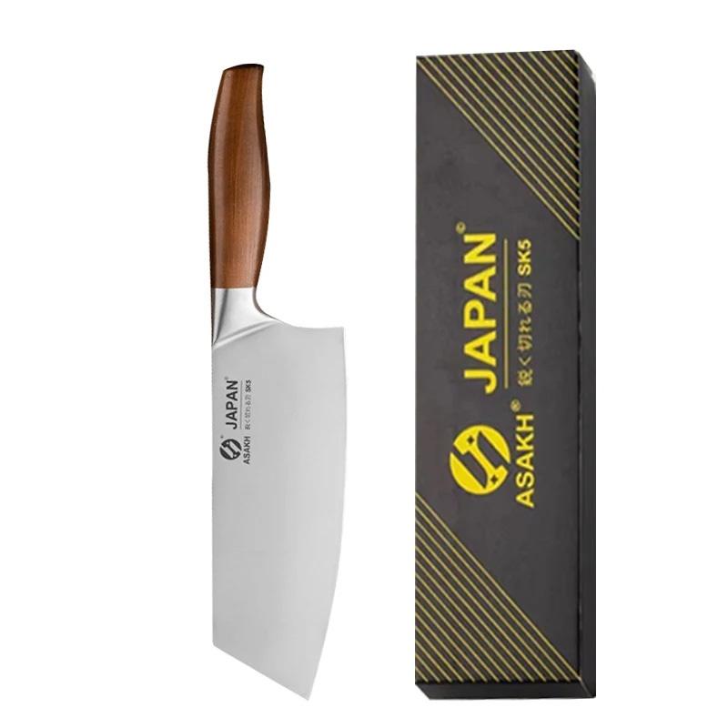 WXCOO Professional Japanese Kitchen Knife Set Kitchen Accessories Meat Cleaver Boning Knife Fruit Utility Knife Cooking Chef