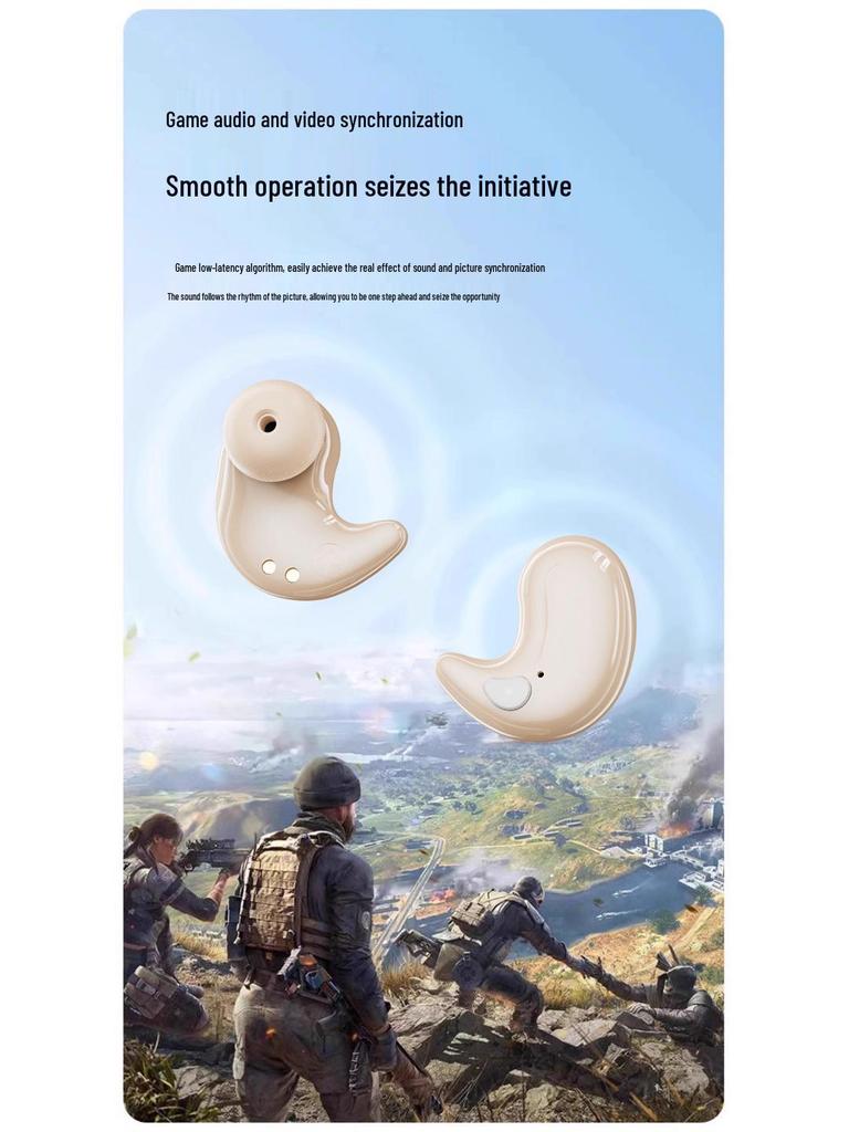 Беспроводные Bluetooth-наушники-вкладыши с шумоподавлением и высококачественным звуком