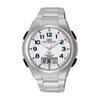 [Citizen Q&Q] Часы Cue and Cue SOLARMATE (Солнечный помощник) Радиоуправляемый солнечный хронограф MD02-204 Мужской Серебристый