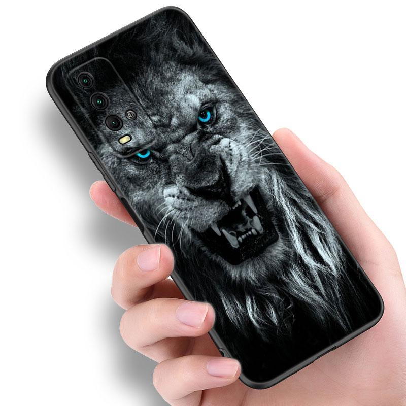 Чехол для телефона Lion Alpha Male Cub для Xiaomi Redmi Note 5 6 9T K20 K40 K50 Pro 7A 8A 9A 9C 9i 10A 10C A1 S2, мягкий черный чехол из ТПУ