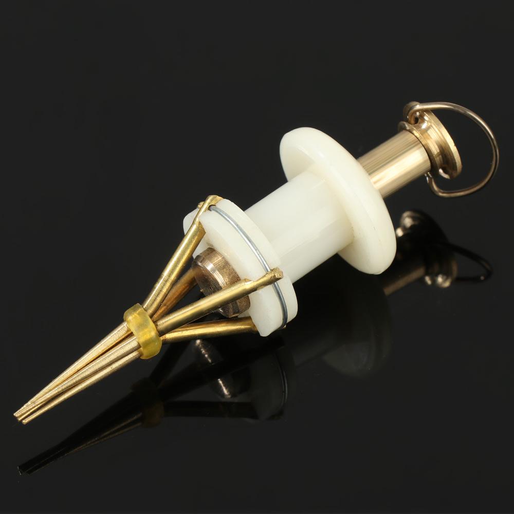 Copper Parts Bloodworm Lure Granule Earthworm Clips Fishing Bander Pellet Plier Bait Clip