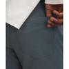 Lululemon Abc Slim Fit 5 Pocket Pant 34l  Warpstreme Oil Grey