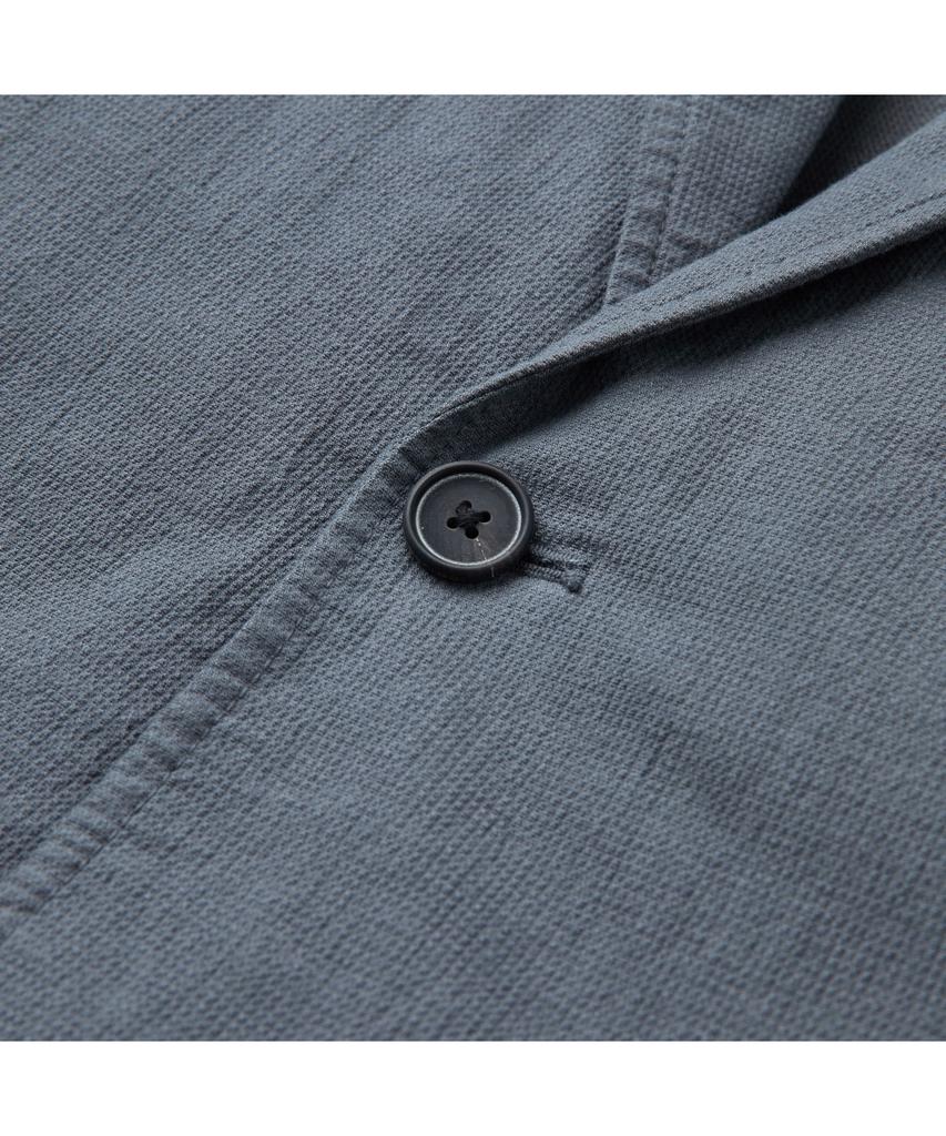 Series (Set Up) Dyed Texture Regular Fit Jacket Sajam26521Gyx