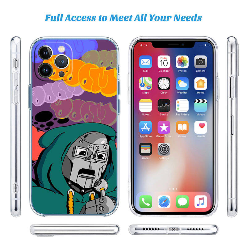 MH89 MF DOOM Case for Motorola E7 G6 G7 G8 G9 Plus Power Play G10 G20 G04 E30 E40 E22 E20 E13 E15 G22 G23 G05 G75 G35 G55