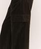 MUSINSA STANDARD WOMAN 8W Corduroy Wide Cargo Pants [Dusty Khaki]