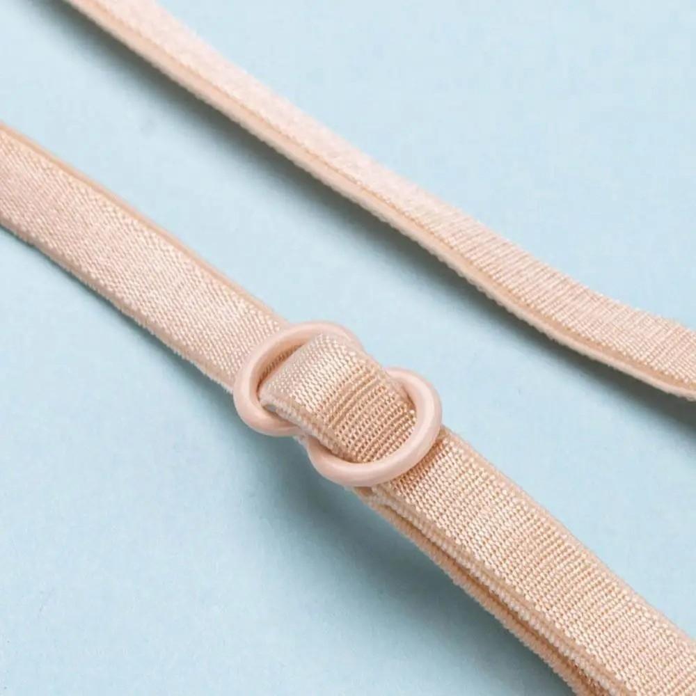 1 Pair Ultra Thin Non-Slip Bra Strap Seamless Brassiere Strap Shoulder Strap Replaceable Bra Strap