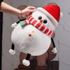 Christmas Gift Santa Snowman Plush Toy Cute Elk Christmas Tree Throw Pillow Holiday Event Decoration