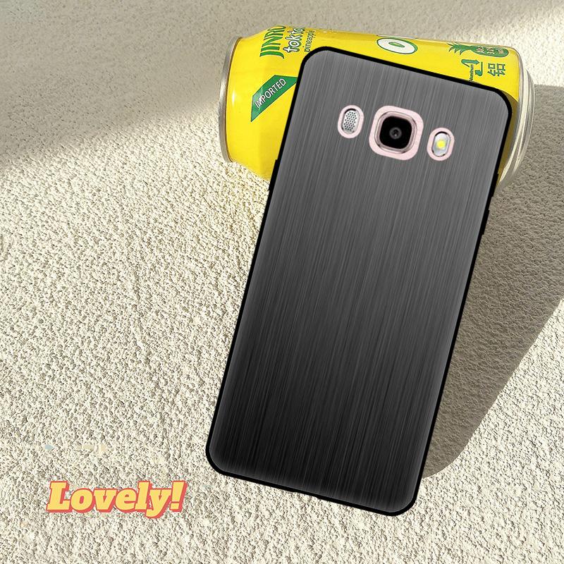 Чехол с текстурой шлифованного металла и стальным принтом для Samsung Galaxy J8 2018 A3 A5 J1 2016 J3 J5 J7 2017 A6 A7 A8 A9 J4 J6 Plus