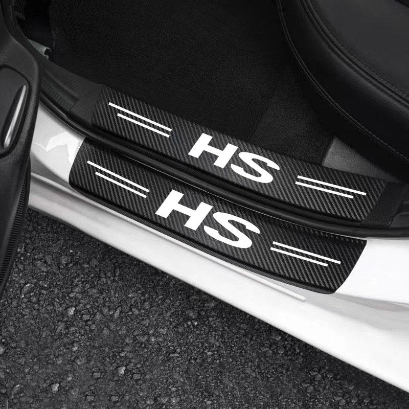 Senior sense CAR Trunk Bumper Guard Decals for MG HS Motors MG ZS GS MG5 6 7 mg3 Gundam 350 Parts TF GT hector car Accessories Q6