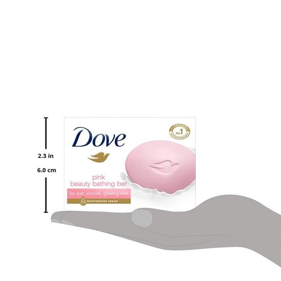 DOVE Розовое мыло для ванны Pink Rosa Beauty 75 г