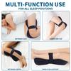 Side Sleeping Leg Pillow, Soft and Comfortable, for Sofa & Bed Sleep, Prevents Leg Rubbing, Side Sleeper Sciatica Relief Pillow