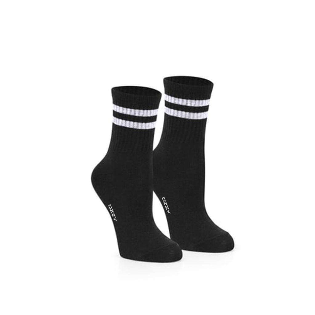 Женские теннисные носки для колледжа из 6 пар разноцветных полосатых носков