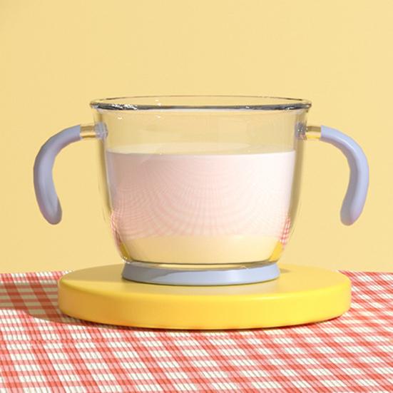 150ml Drinking Cup with Handles Baby And Toddler Sippy Cup Capacity Silicone Straw Easy-to-Grip Handle Mini Cup Reusable Children Tumbler