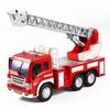 1:16  Sound and Light Fire Truck for Kids Children Toys Friction Driven Inertial Vehicles Cars Gift