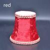 Vintage Small Lampshade Flannel Velvet Fabric Lamp Drum Shade Table Ceiling Light Cover Bedroom Lamp Chandelier Lampshades