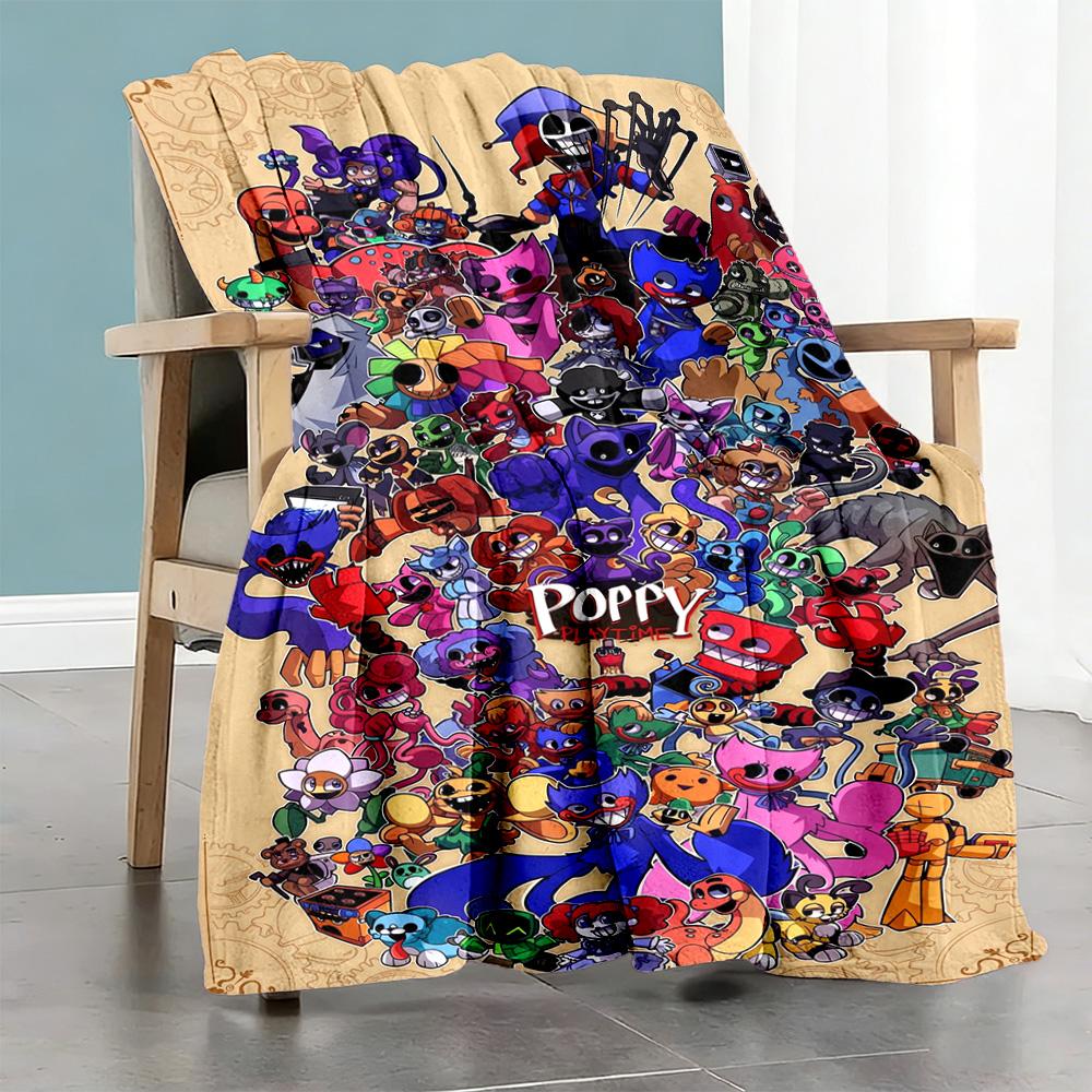 Digital Circus Customize Your Name Blanket Gift Customizable Blanket Soft Warm Cozy Suitable for Sofa Office Office Chair Couch