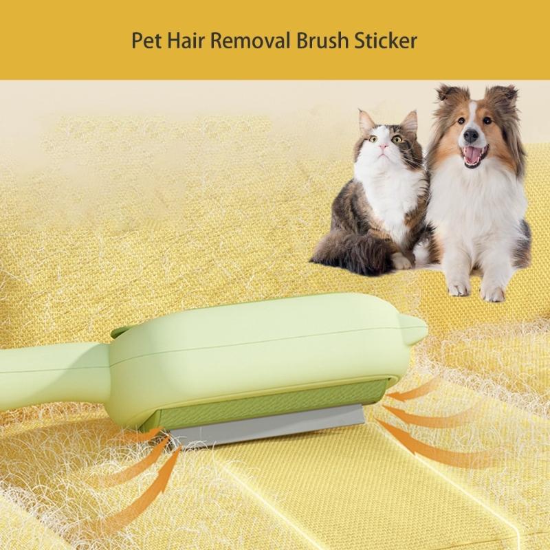 Cats Hair Remover Tool Cats Dogs for Carpet Couch Reusable Base Dog and Cats Hair Lint Roller Deshedding