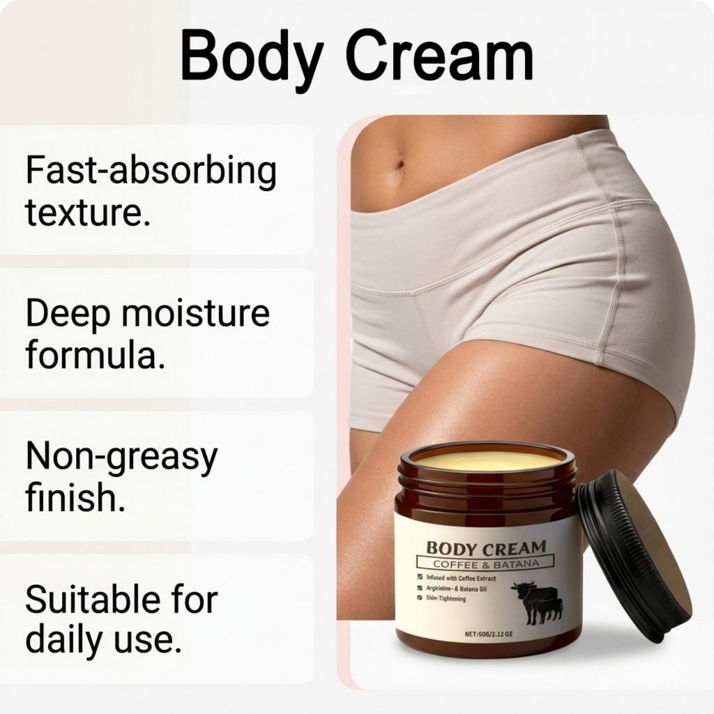 Увлажняющий и подтягивающий крем для тела