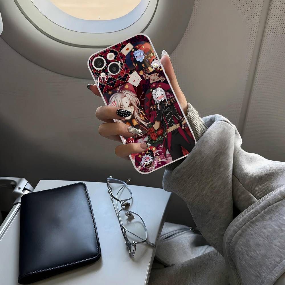 Чехол для телефона The Freak Circus Pierrot Fit Для IPhone 16 15 Promax IPhone 14 11 12 High End 13 Pro Силиконовый