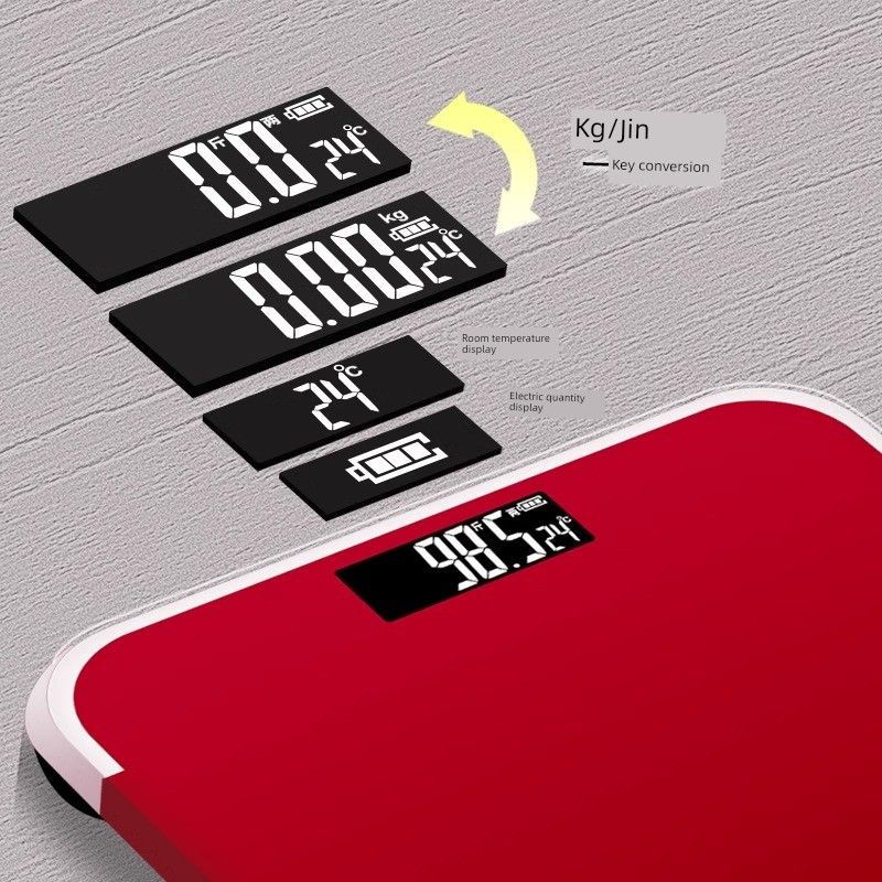 Body Scale Electronic Scale Weighing Scale Rechargeable Household Accurate Increase Weighing Device Weight Weighing Meter Durable