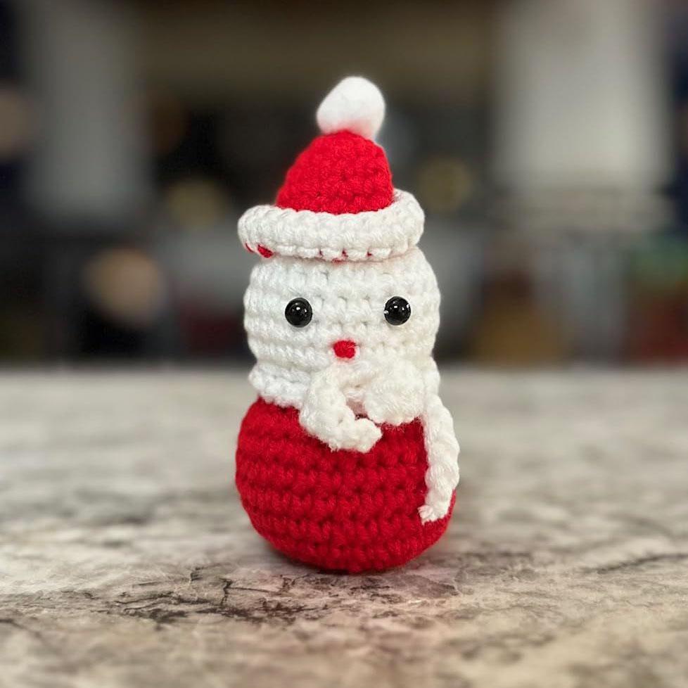 Christmas Knitted Xmas Tree Doll Positive Energy Snowman Doll Desktop Decorative Ornament Festival Gifts Party Decorative Props