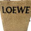 Used LOEWEShoulder Bag Brown leather/Raffia Women