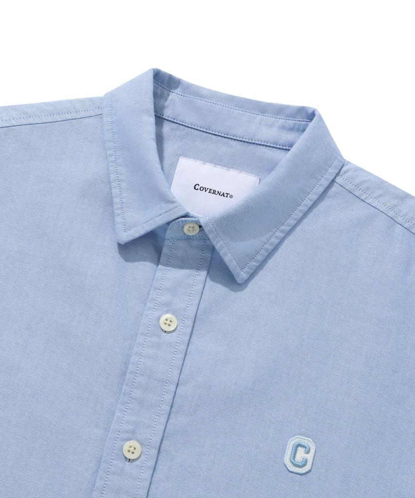 COVERNAT Pigment Oxford Shirt Light Blue
