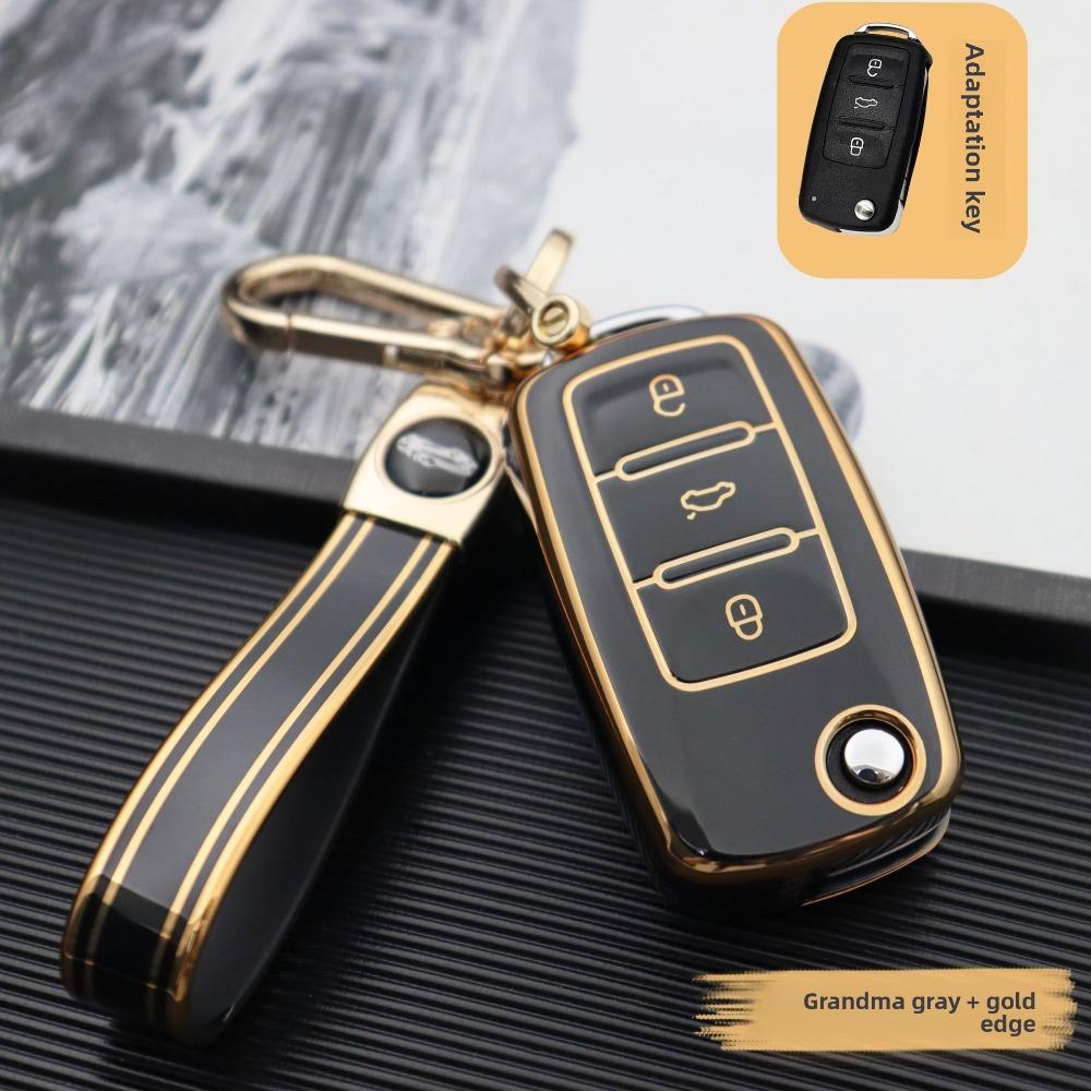VW Car Key Cover for Golf Polo Passat Jetta Sagitar Bora Lavida Tiguan Durable Protective Shell