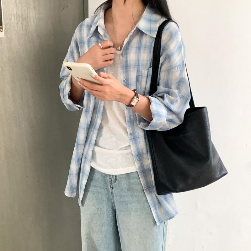 Small Simple Portable Shoulder Bag Niche Design Sense Work Commuter Bag Versatile Soft Leather Bucket Bag Women