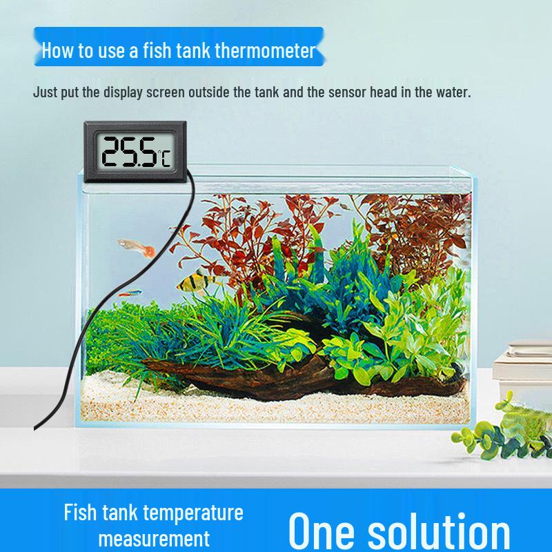 Newcomer Discount: High-Precision LED Aquarium Thermometer for Tropical Fish